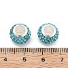 Rondelle Polymer Clay European Beads FIND-U001-01F-2