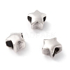 304 Stainless Steel European Beads STAS-M298-08AS-1