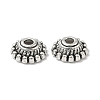 Tibetan Style Alloy Bead Caps X-LF1235Y-NF-2