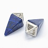 Natural Lapis Lazuli Pendants KK-E757-D-14P-2
