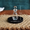 Mini Glass Bottle Tableware Display Decorations PW-WG42641-05-1