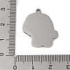 Non-Tarnish 304 Stainless Steel Pendants STAS-C095-22P-3