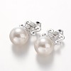 Silver Color PlatedAlloy Imitation Pearl Pendants LS-PALLOY-M179-25-AAA-1