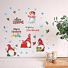 8 Sheets 8 Styles PVC Waterproof Wall Stickers DIY-WH0345-052-6