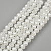 Electroplate Glass Beads Strands EGLA-A034-J10mm-A01-1