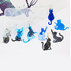 Cat Shape DIY Pendant Silhouette Silicone Molds X-SIL-F010-01-1