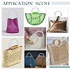   6Pcs 3 Style Plastic Handbag Handle KY-PH0001-59-6