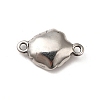 Non-Tarnish 304 Stainless Steel Connector Charms X-STAS-I696-03P-2