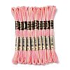 10 Skeins 6-Ply Polyester Embroidery Floss OCOR-K006-A28-1