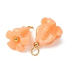Dyed Synthetic Coral Pendants GG-CBAC295-01G-05-3