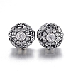 Hollow 925 Sterling Silver European Beads OPDL-L017-053TAS-1