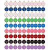 90Pcs 9 Colors Alloy Enamel Pendants ENAM-SZ0001-54D-1