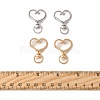 40Pcs 2 Colors Alloy Swivel Snap Hook Clasps FIND-FS0004-73B-5