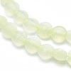 Natural Lemon Jade Beads Strands G-G792-17-3