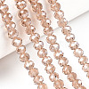 Electroplate Glass Beads Strands EGLA-A034-T10mm-A29-4
