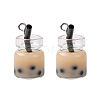 Glass Bottle Pendants LS-CRES-S359-01B-1
