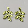 Spray Painted Alloy Connector Charms FIND-WH0365-088D-1