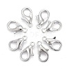 Zinc Alloy Lobster Claw Clasps E103-P-NF-1