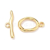 Rack Plating Brass Toggle Clasps X-KK-B036-01G-2