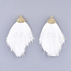 Polyester Tassel Big Pendant Decorations FIND-T042-16-1