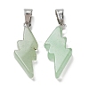 Natural Green Aventurine Pendants G-C057-01P-02-2