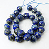 Natural Lapis Lazuli Beads Strands X-G-G099-4mm-7-2