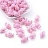 Solid Color Acrylic Beads SACR-R808-09-1