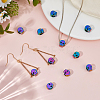 24Pcs Alloy European Beads FIND-HS0001-71-5