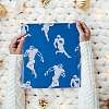 12Pcs 4 Styles Gift Wrapping Paper AJEW-WH20020-118A-4