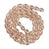 Transparent Glass Beads Strands EGLA-N013-T10mm-D23-2