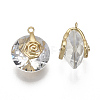 Valentine's Day Glass Pendants GLAA-N038-003A-3