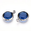 K9 Glass Charms GLAA-T023-37B-06-2