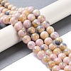 Baking Paint Glass Bead Strands GLAA-H031-01C-15-2
