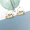 Alloy Enamel Pendants PW-WG65224-04-1
