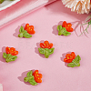 12Pcs Handmade Lampwork Beads LAMP-PA0001-03A-7