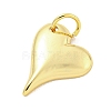 Rack Plating Brass Charms KK-Q814-20G-2