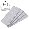 Rectangle Felt Bag Bottom AJEW-WH0460-132-1
