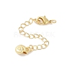 Brass Chain Extender KK-B148-06G-01-1