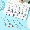 5Pair Brass Dangle Earrings EJEW-FS00040-4