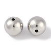 CCB Plastic Round Beads ALUM-U001-08C-09-2