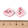 Handmade Porcelain Ceramic Beads PORC-T134-20B-3