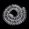 Transparent Glass Beads Strands GLAA-N001-62C-2