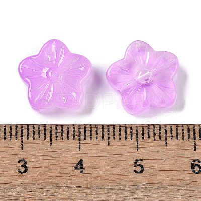 Baking Paint Glass Beads LS-GLAA-S202-06E-1