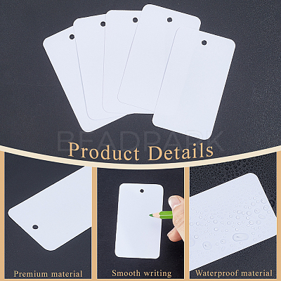 100Pcs PVC Plastic Blank Big Pendants KY-SP0001-72C-1