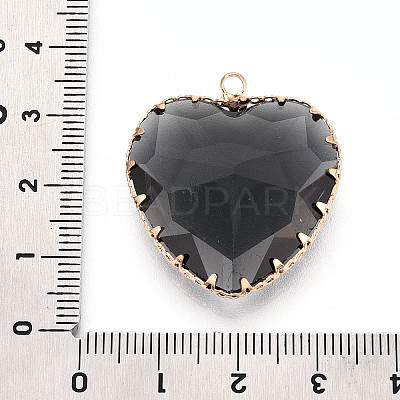 Transparent Glass Pendants KK-N283-01A-G-1