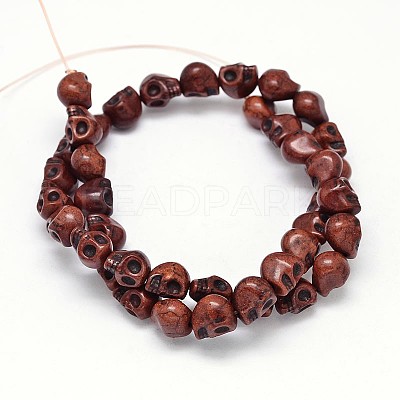 Dyed Synthetic Turquoise Bead Strands G-M145-12-A-1