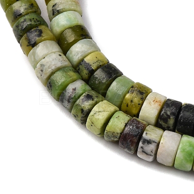 Natural Serpentine Beads Strands G-L624-I16-3x6mm-1