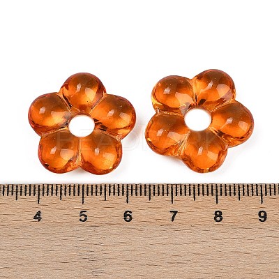 Transparent Glass Beads GLAA-F129-01L-1