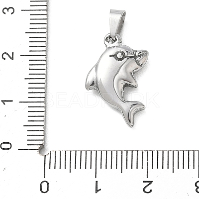 304 Stainless Steel Pendants STAS-B141-03H-P-1