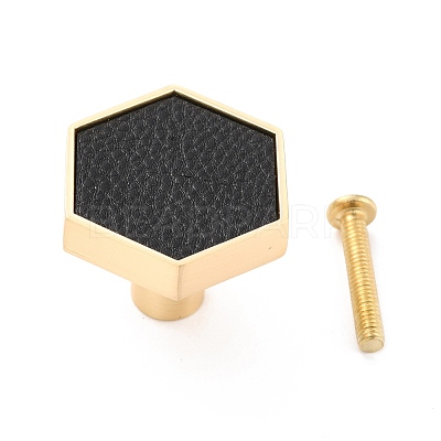 Hexagon Brass Box Handles & Knobs DIY-P054-B01-1